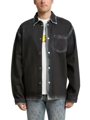 Denim shirt jacket mens Denim shirt jacket mens