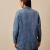 Denim shirt long sleeve