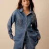 Denim shirt long sleeve