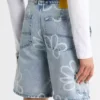 Denim shorts design