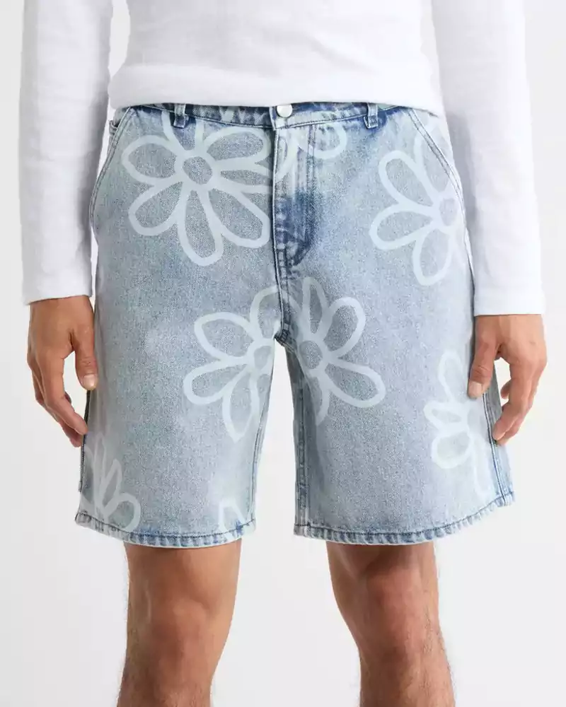 Denim shorts design
