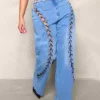 Dest soft denim wide leg jeans
