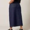 Maxi skirts denim