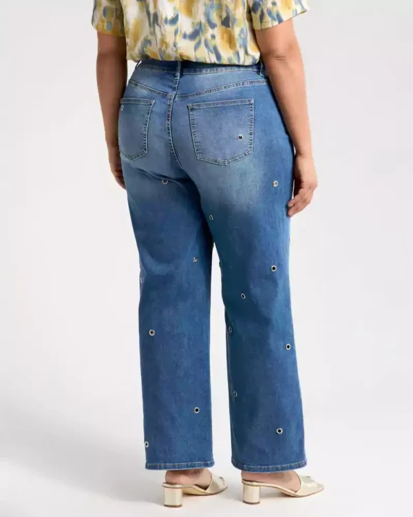 Rivet buttons for denim