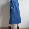 Shirt dress denim