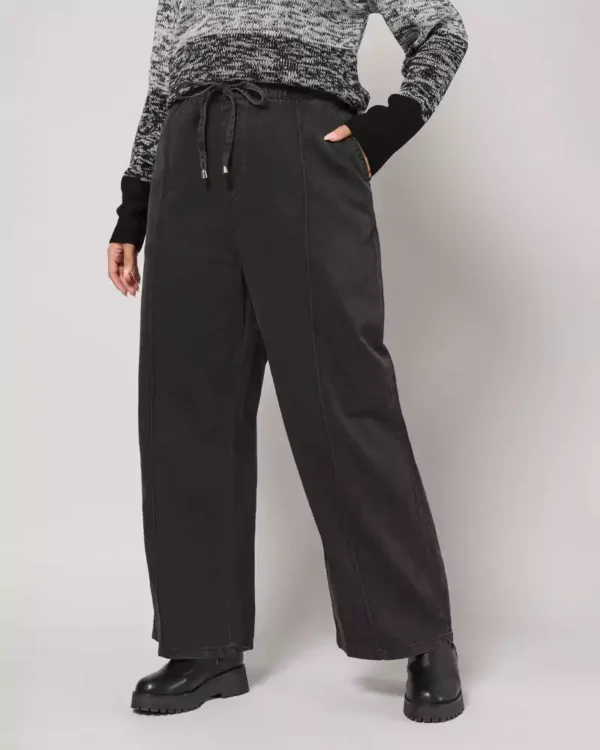 Wide leg jeans denim