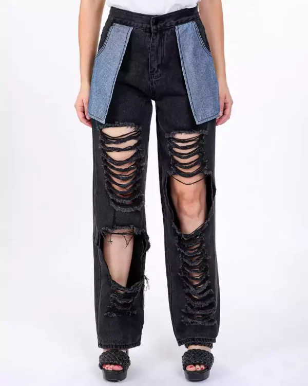 Baggy denim black jeans Baggy denim black jeans