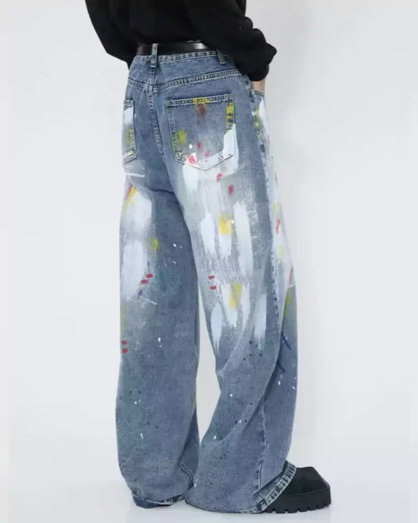 Baggy wide leg denim Baggy wide leg denim