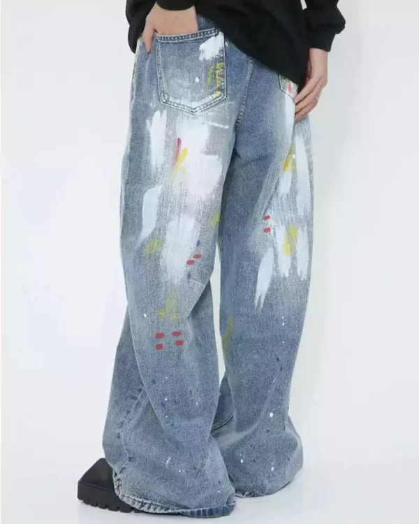 Baggy wide leg denim Baggy wide leg denim
