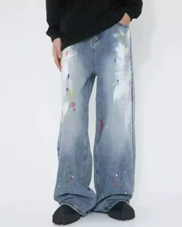 Baggy wide leg denim Baggy wide leg denim