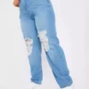 Big and tall ripped denim jeans Big and tall ripped denim jeans