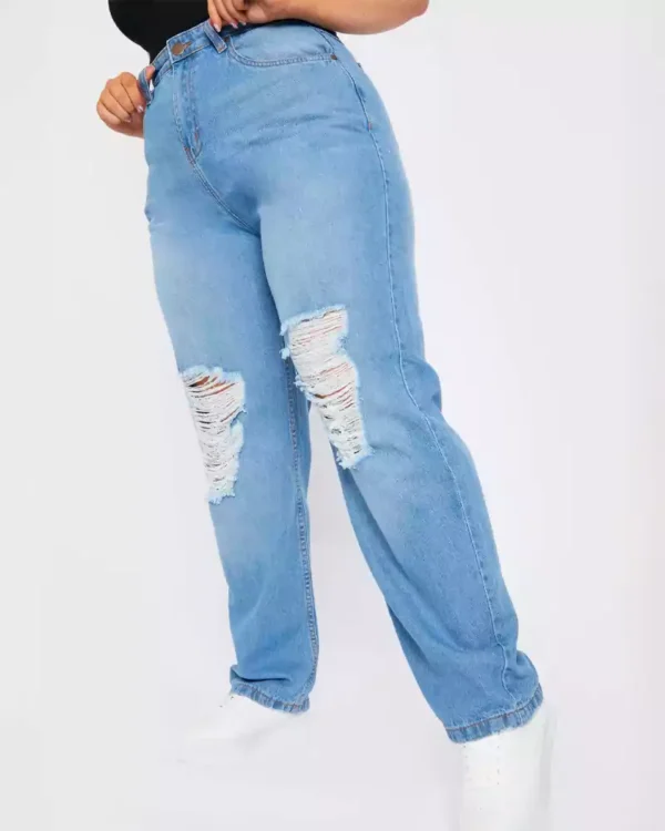 Big and tall ripped denim jeans Big and tall ripped denim jeans