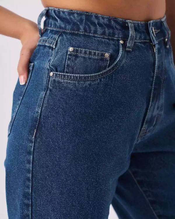 Cos longline denim shorts