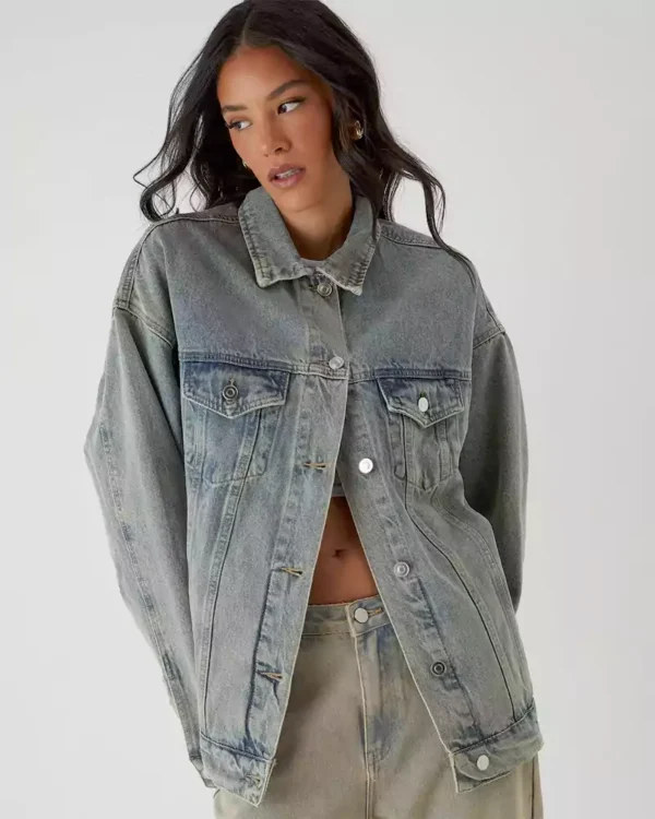 Customize denim jacket