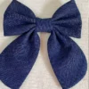 Denim bow