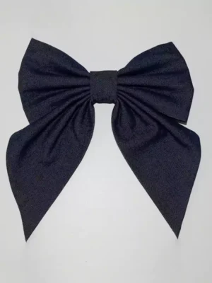 Denim bow