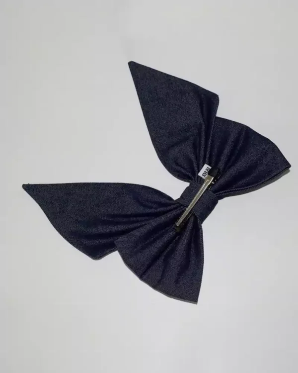 Denim bow