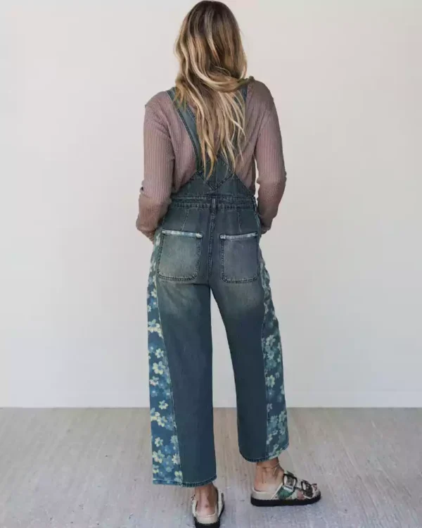 Denim jumpsuit overall