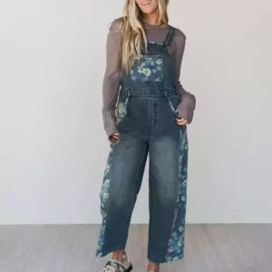 Denim jumpsuit overall