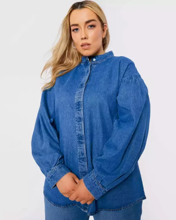 Denim skirts for women plus size