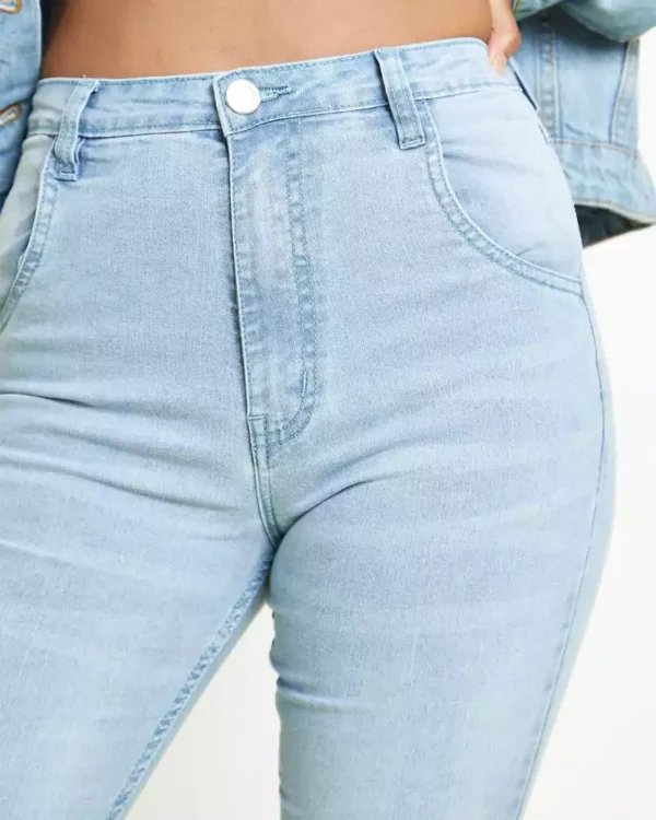 Denim stretch pants Denim stretch pants