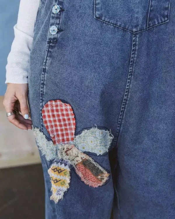 Denim vintage overalls