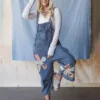 Denim vintage overalls