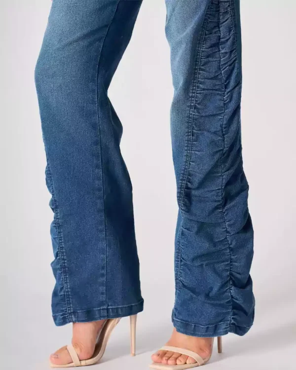 High waisted pants denim