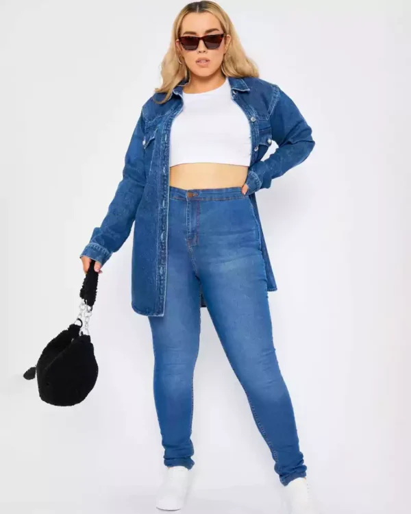 Plus size denim pants Plus size denim pants