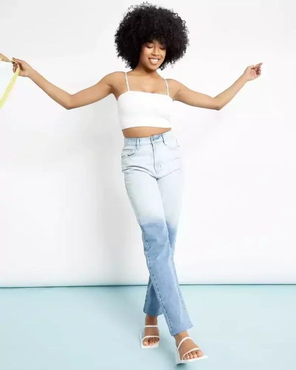 Two tone denim Two tone denim