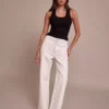 White denim jeans womens