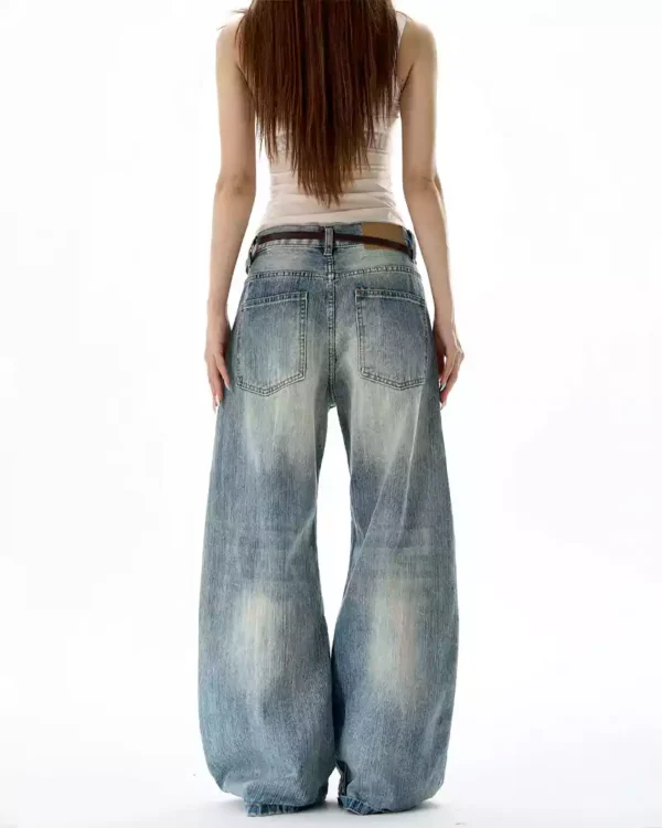 Wide leg denim women