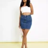 Womens mini denim skirt Womens mini denim skirt
