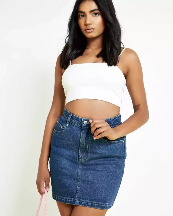 Womens mini denim skirt Womens mini denim skirt