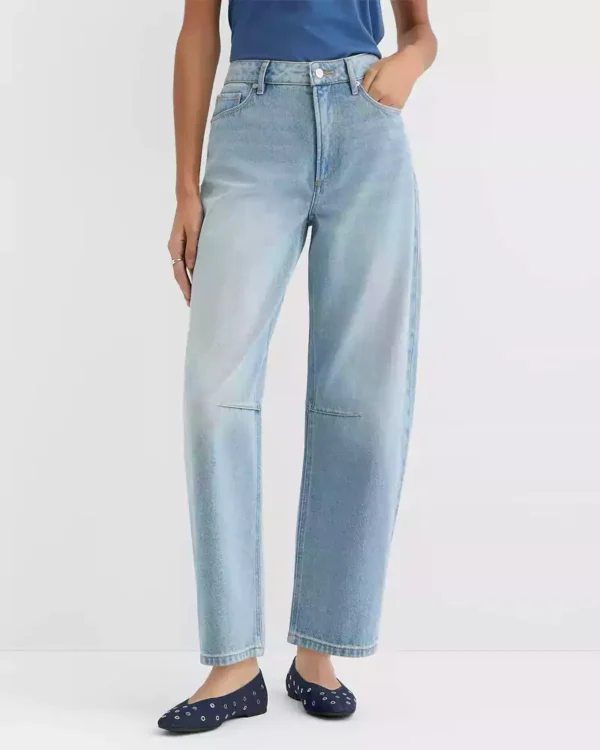 light washed denim jeans