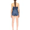 Dark denim corset top Dark denim corset top