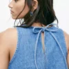 Denim a line dress Denim a line dress