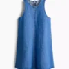Denim a line dress Denim a line dress