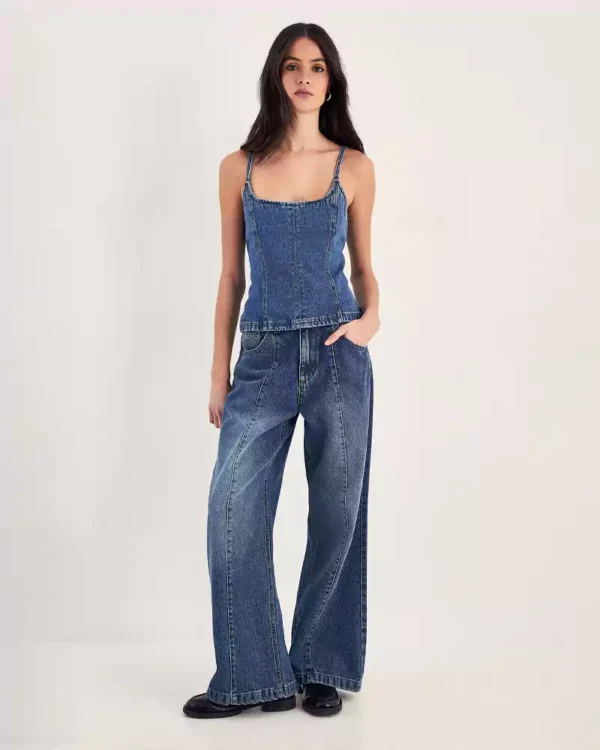 Denim cami top Denim cami top