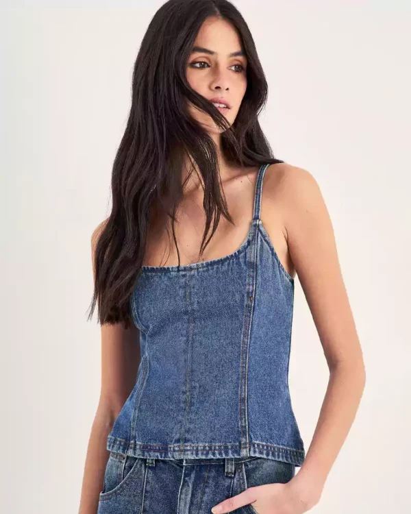 Denim cami top Denim cami top