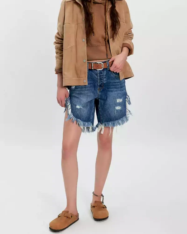 Denim cutoff shorts women Denim cutoff shorts women