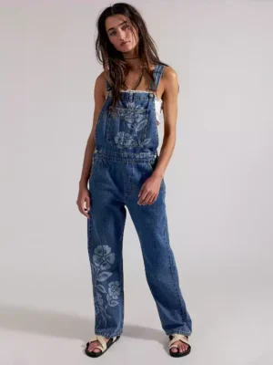 Denim overalls summer women