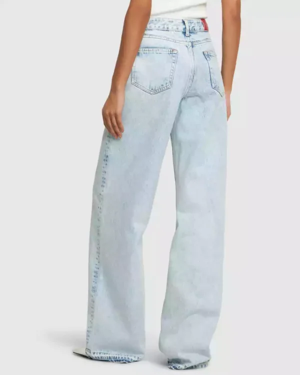 Denim wide jeans Denim wide jeans