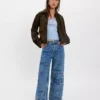 Embroidered denim jeans for women Embroidered denim jeans for women