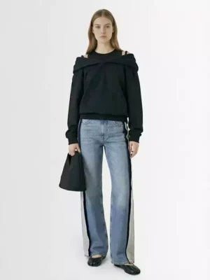 Flexible denim jeans