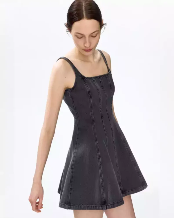 Frame sleeveless denim dress Frame sleeveless denim dress