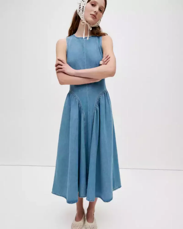 Light denim dress for women Light denim dress for women