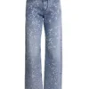 Light denim jeans womens