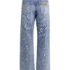 Light denim jeans womens