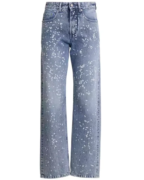 Light denim jeans womens